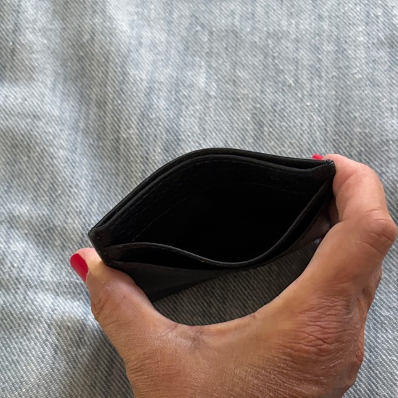 Marc Jacobs Black Leather Card Case - Picture 2 of 7